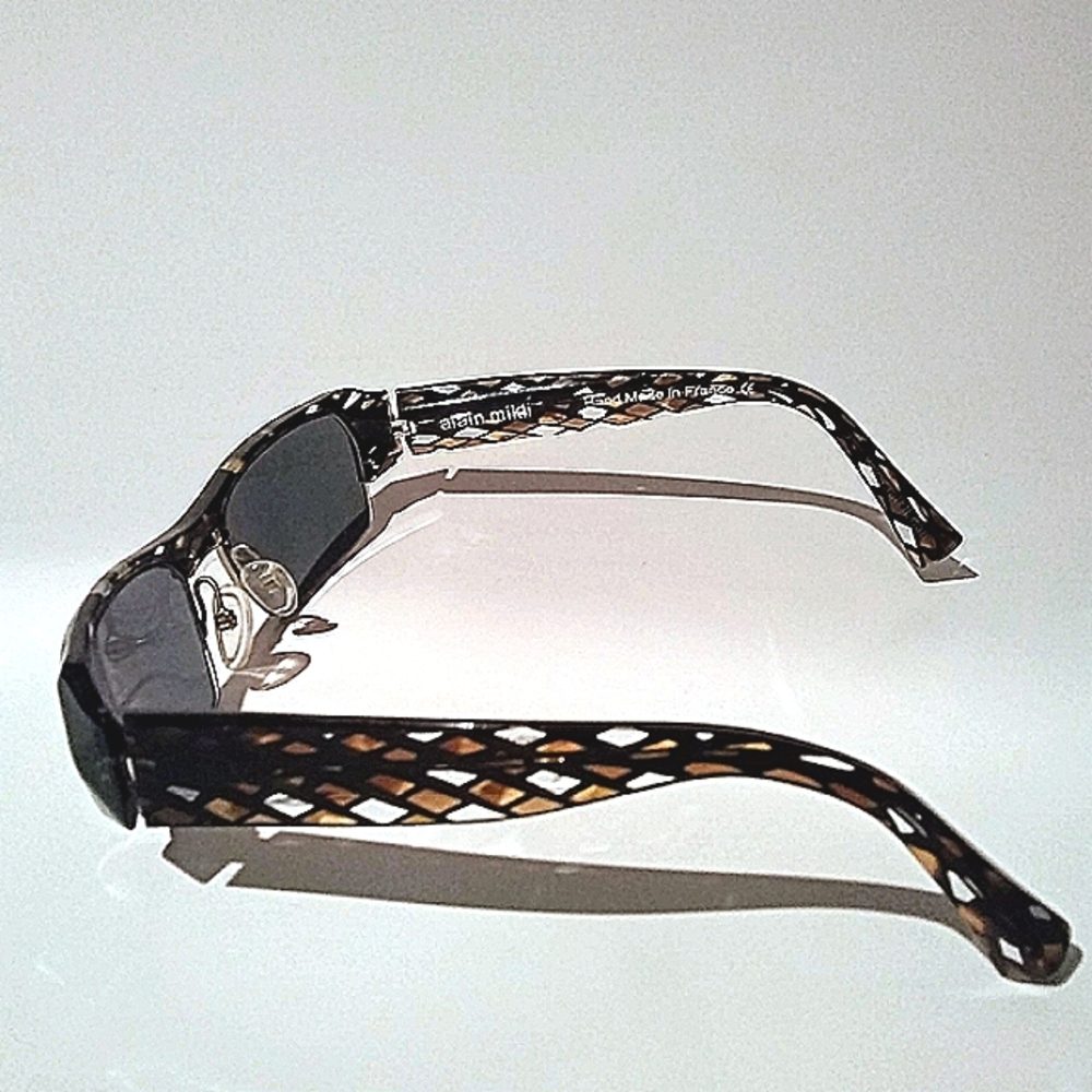 Alain Mikli Vintage Handmade Artsy Unique French Unisex Sunglass Eyeglass Frames